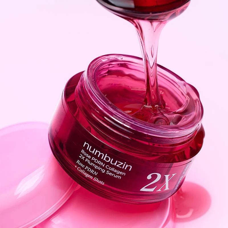 Numbuzin No.2 Rose PDRN Collagen 2X Plumping Serum 30ml - Image 5