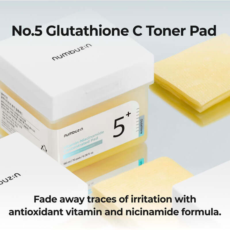 numbuzin No.5 Vitamin-Niacinamide Concentrated Pad 180ml / 70pads - Image 3