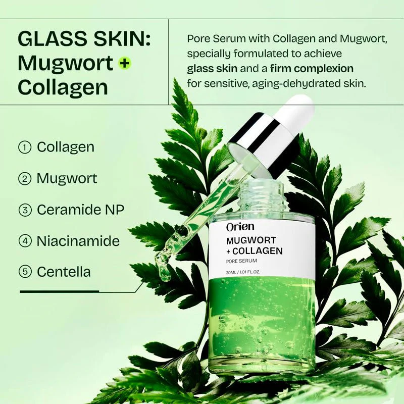 Orien Mugwort Collagen Serum 30ml - Image 4