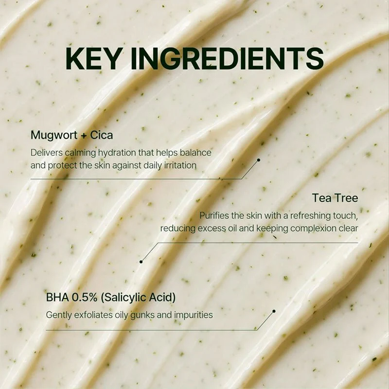 Orien Mugwort Zero Film Cleansing Foam 150ml - Image 3