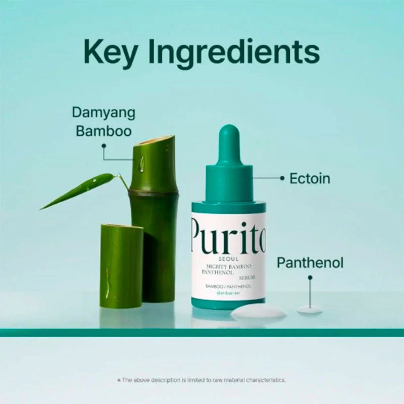 Purito Mighty Bamboo Panthenol Serum 30ml - Image 4