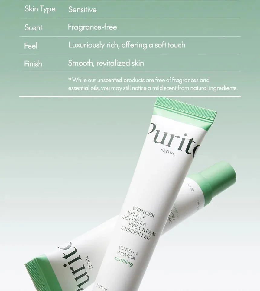 Purito Wonder Releaf Centella Eye Cream Unscented 30ml - Image 4