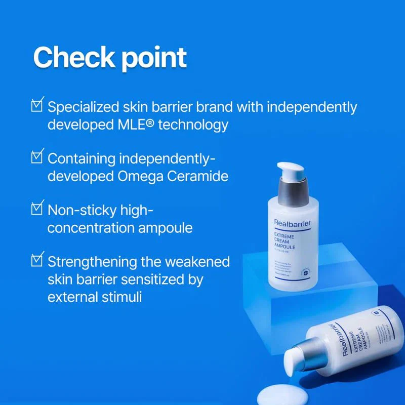 Real Barrier Extreme Cream Ampoule 50ml - Image 5