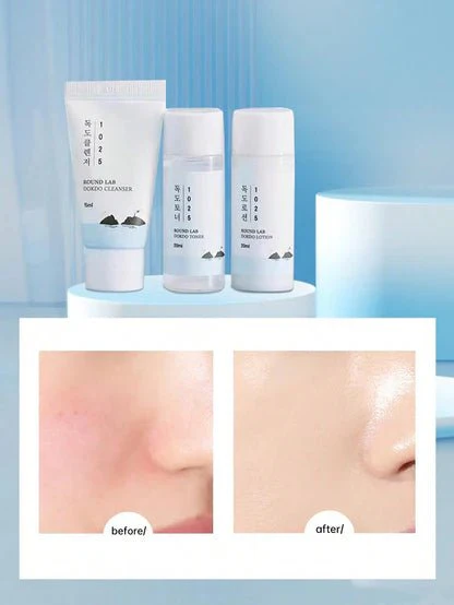 Round Lab 1025 Dokdo On the Go Kit For Dry & Sensitive Skin - Image 4