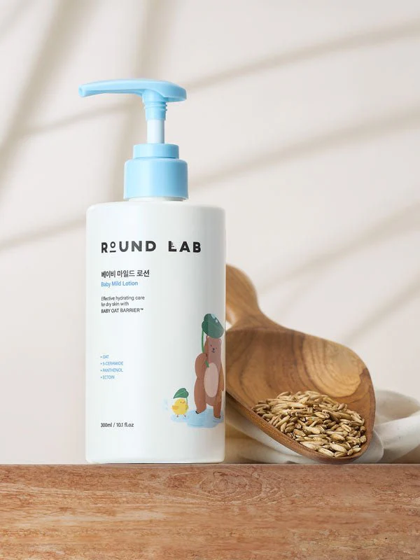 Round Lab Baby Mild Lotion 300ml - Image 5
