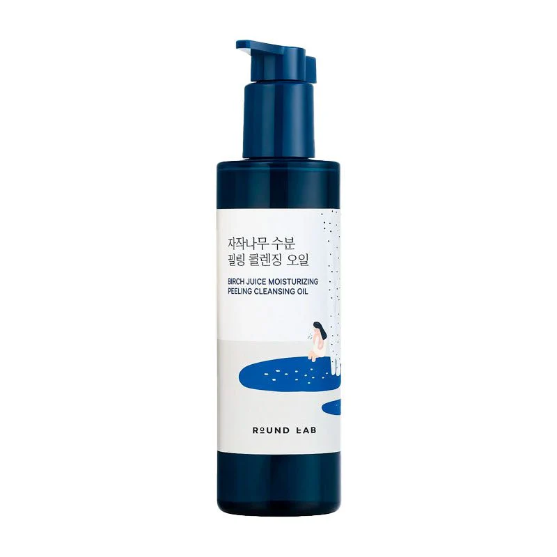 Round Lab Birch Juice Moisturizing Peeling Cleansing Oil 200ml - Image 2