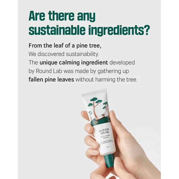 Round Lab Pine Calming Cica Cream 50ml - Image 3