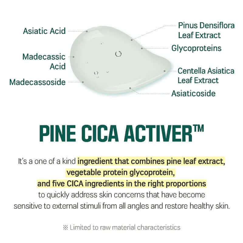 Round Lab Pine Calming Cica Mask 27ml - Image 5