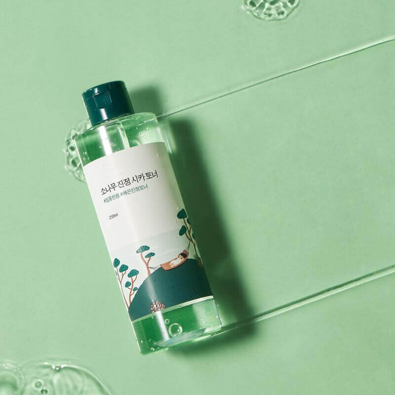 Round Lab Pine Calming Cica Toner 250ml - Image 4