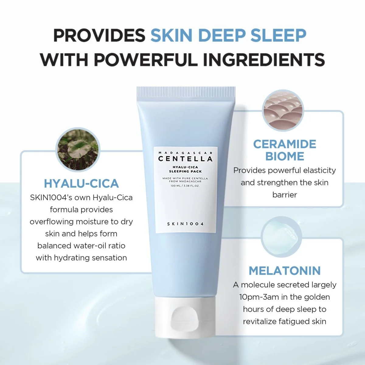 SKIN1004 Madagascar Centella Hyalu-Cica Sleeping Pack - Image 3