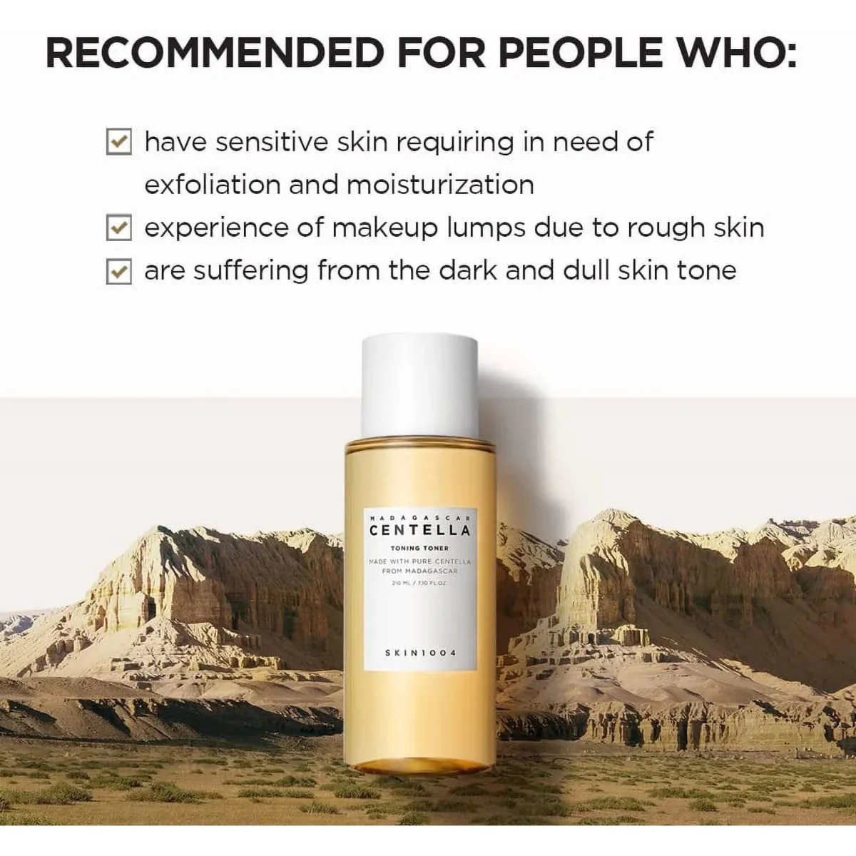 SKIN1004 Madagascar Centella Toning Toner 210ml - Image 3