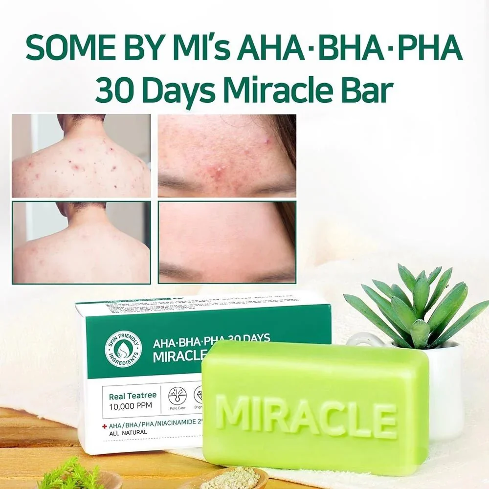 SOME BY MI AHA BHA PHA 30 Days Miracle Cleansing Bar 106g - Image 3