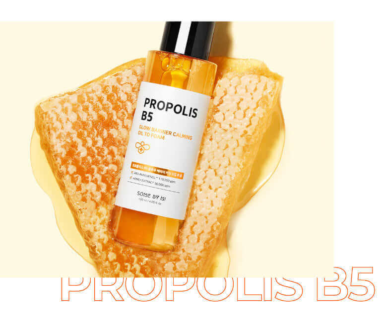 SOME BY MI Propolis B5 Glow Barrier Calming Oil to Foam 120ml - Image 7
