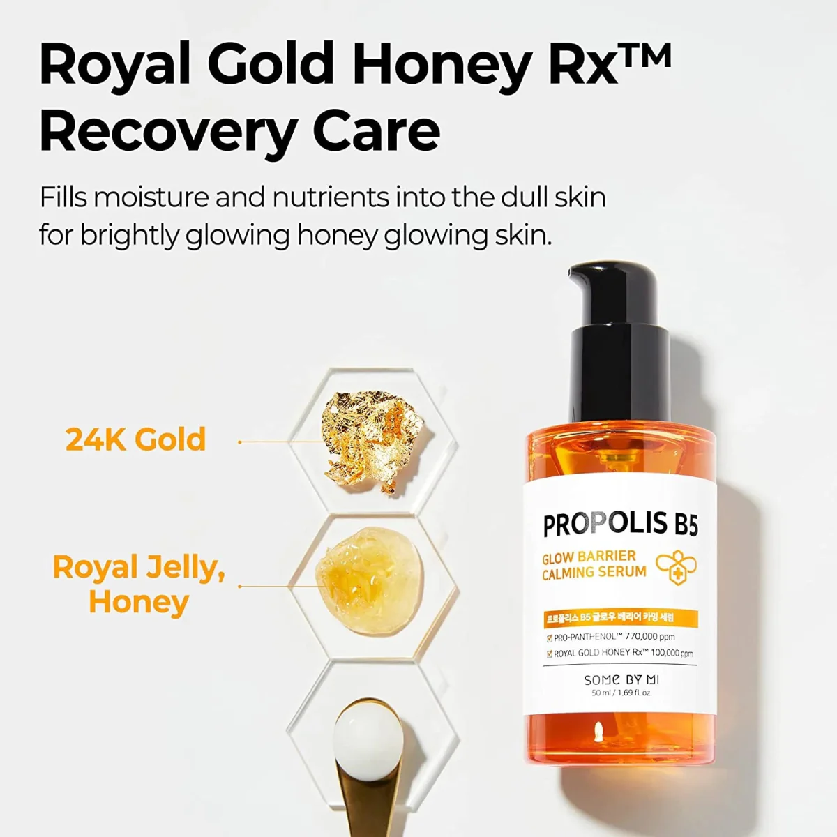 SOME BY MI Propolis B5 Glow Barrier Calming Serum 50ml - Image 6