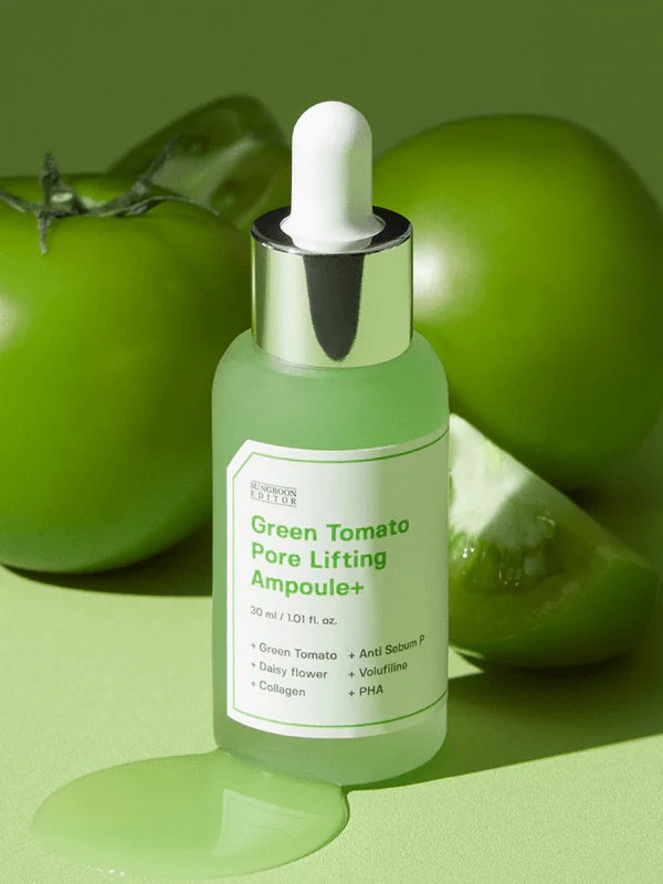 Sungboon Editor Green Tomato Pore Lifting Ampoule+ 30ml - Image 2