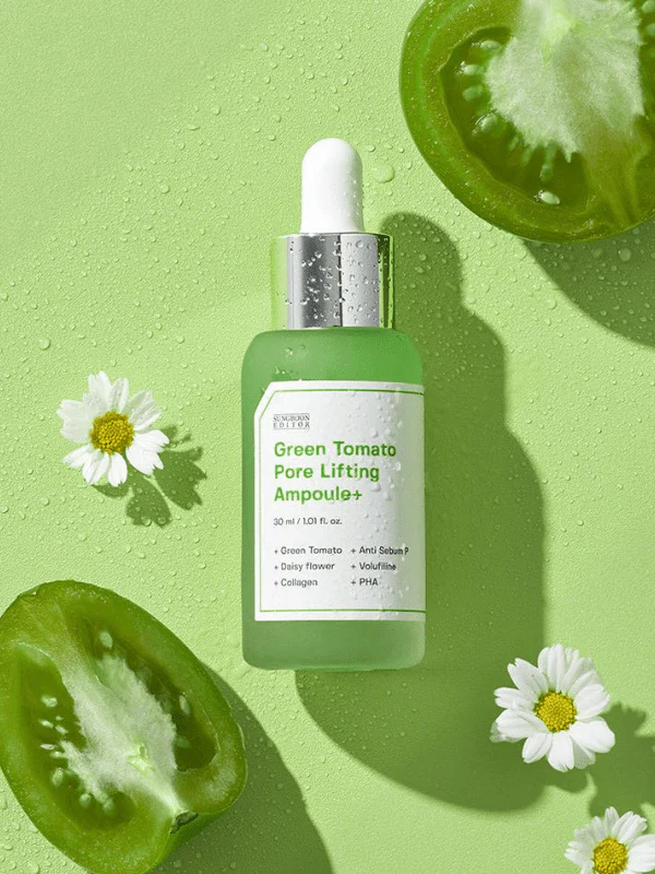 Sungboon Editor Green Tomato Pore Lifting Ampoule+ 30ml - Image 4