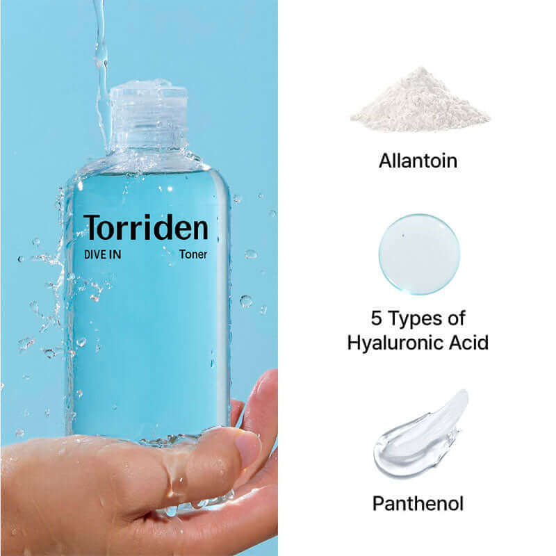 Torriden Dive-In Low Molecular Hyaluronic Acid Toner 300ml - Image 3