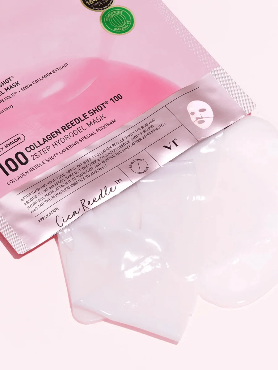 VT Collagen Reedle Shot 100 2-Step Hydrogel Mask 36g - Image 3