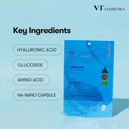 VT Hydrop Reedle Shot 100 2-Step Hydrogel Mask 36g - Image 7