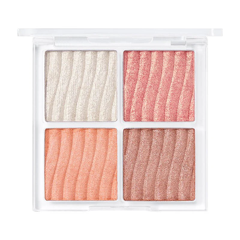 WAKEMAKE Glow Contouring Highlighter Palette 7.8g - Image 2